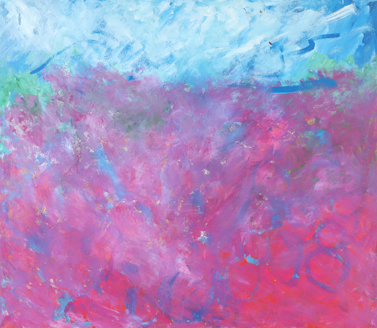 OIDENTIFIERAD KONSTNÄR. Composition, oil on canvas, unsigned.
