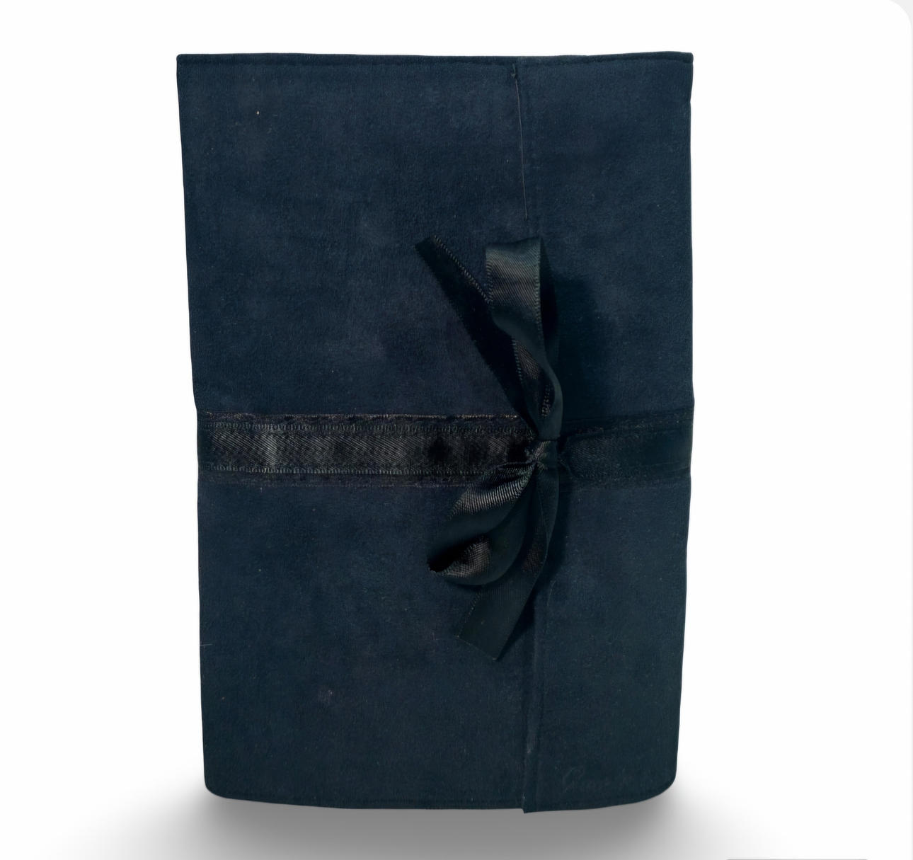 GERLAIN. Paris Travel makeup case in black suede.