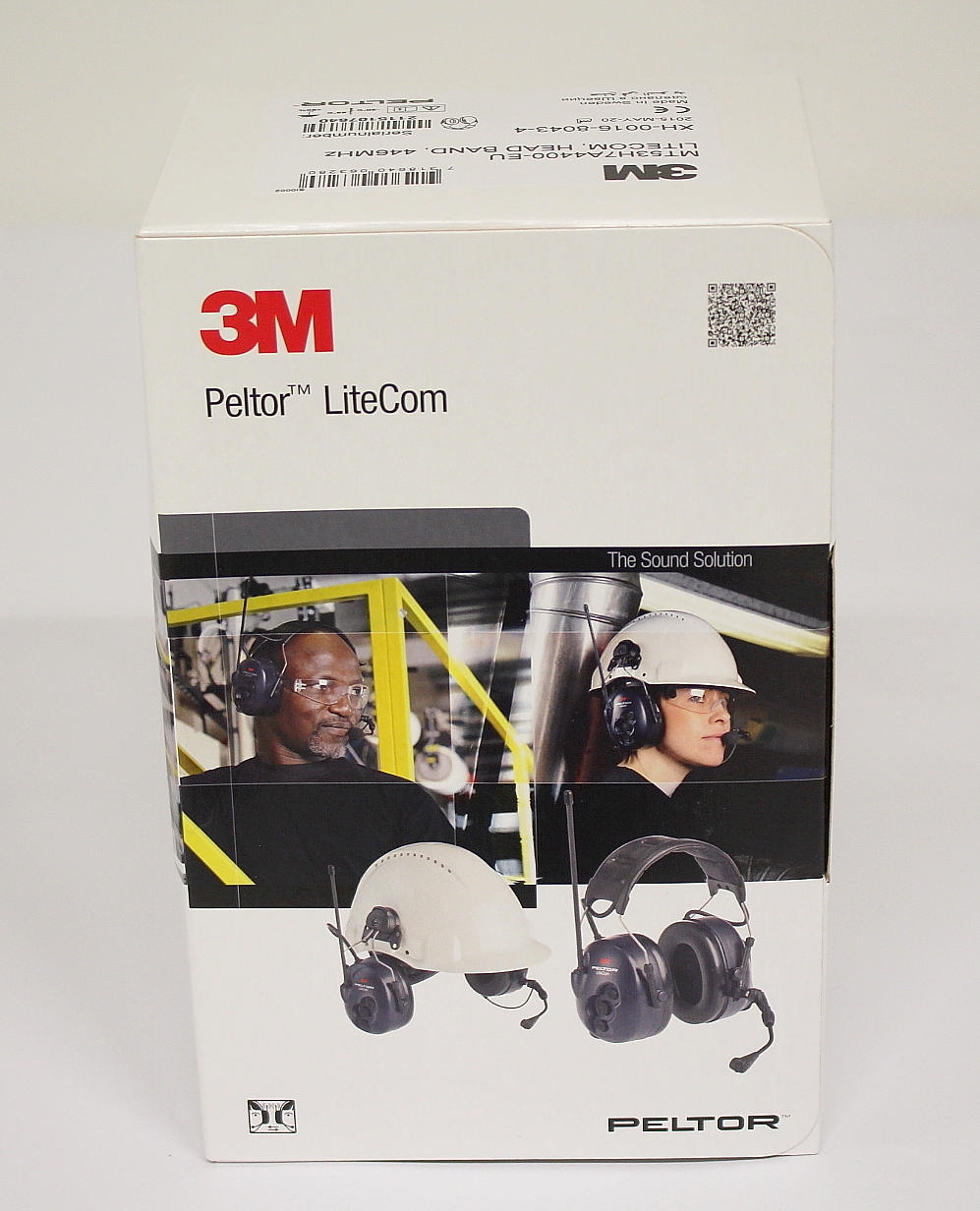 HÖRSELSKYDD/HEADSET, 3M Litecom MT53H7, ny.