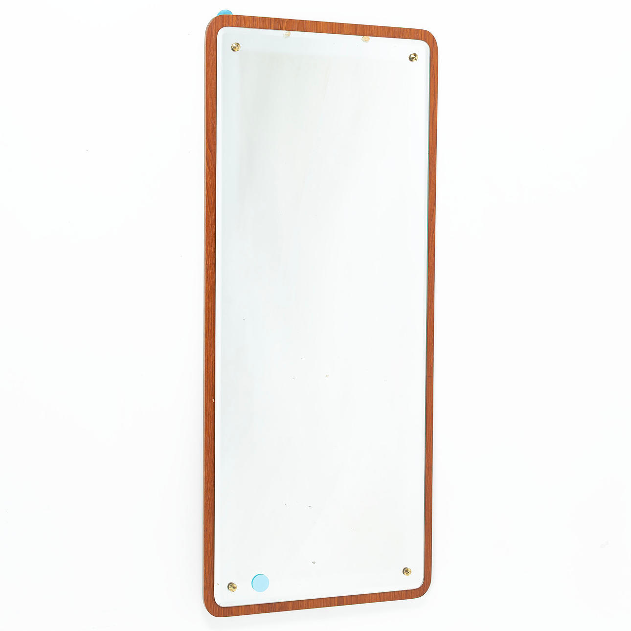 TEAK MIRROR, 1960/70 - numbers.