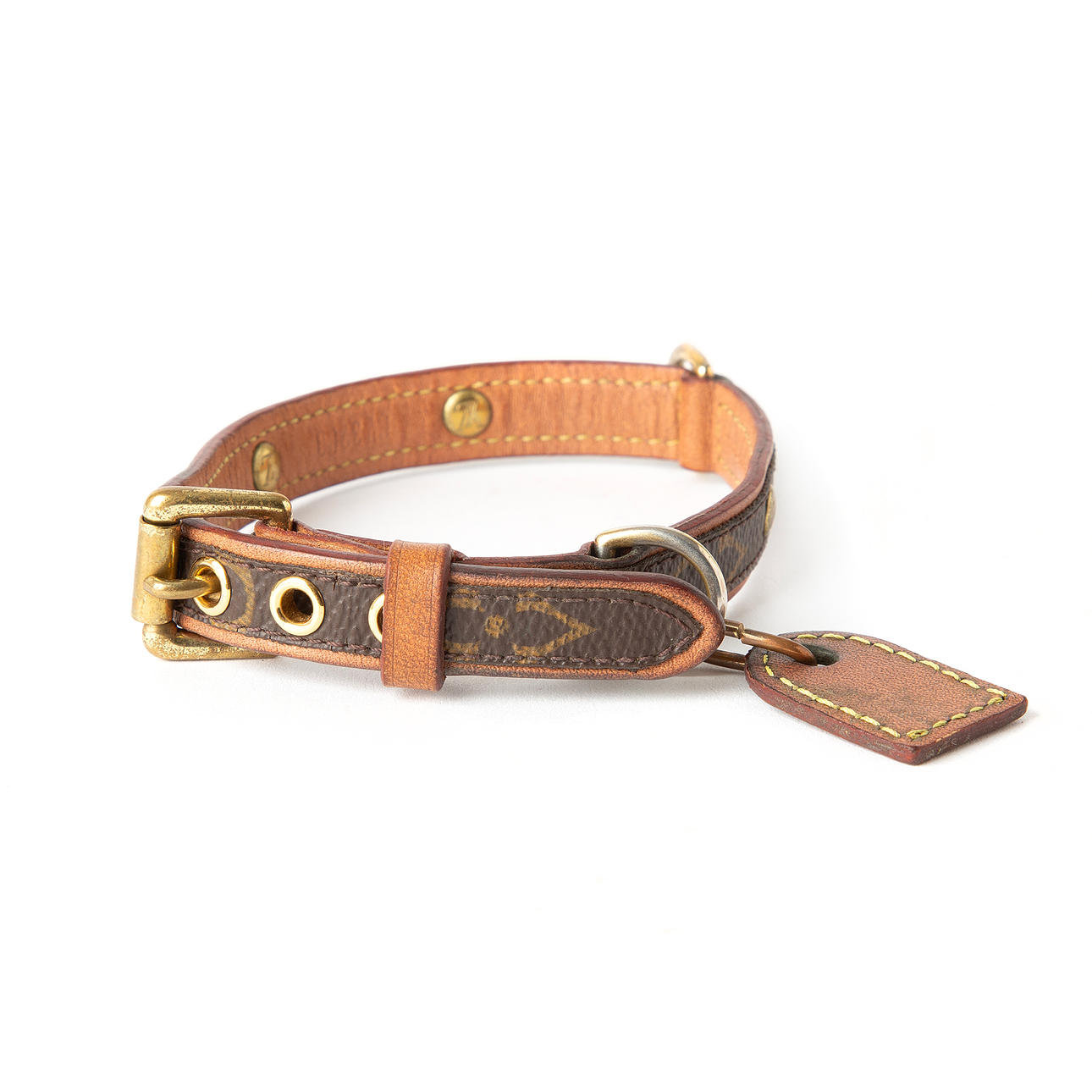 LOUIS VUITTON. Hundhalsband.