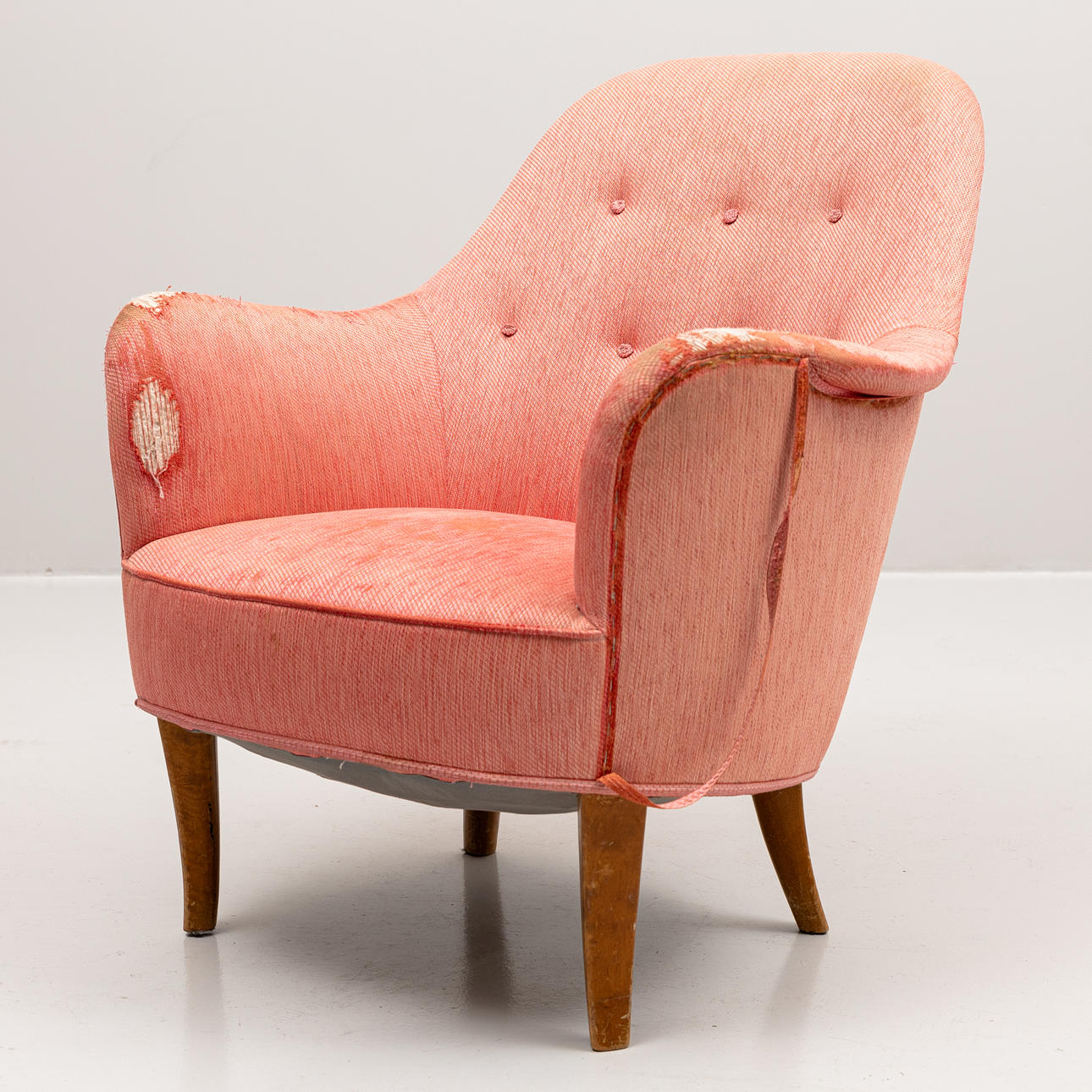 CARL MALMSTEN. Fåtölj, "Cirkus", 1900-tal.