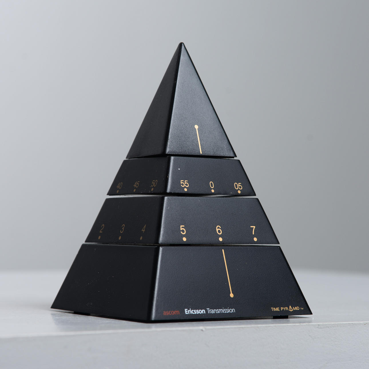 TABLE CLOCK, “Time Pyramid”, Ericsson.