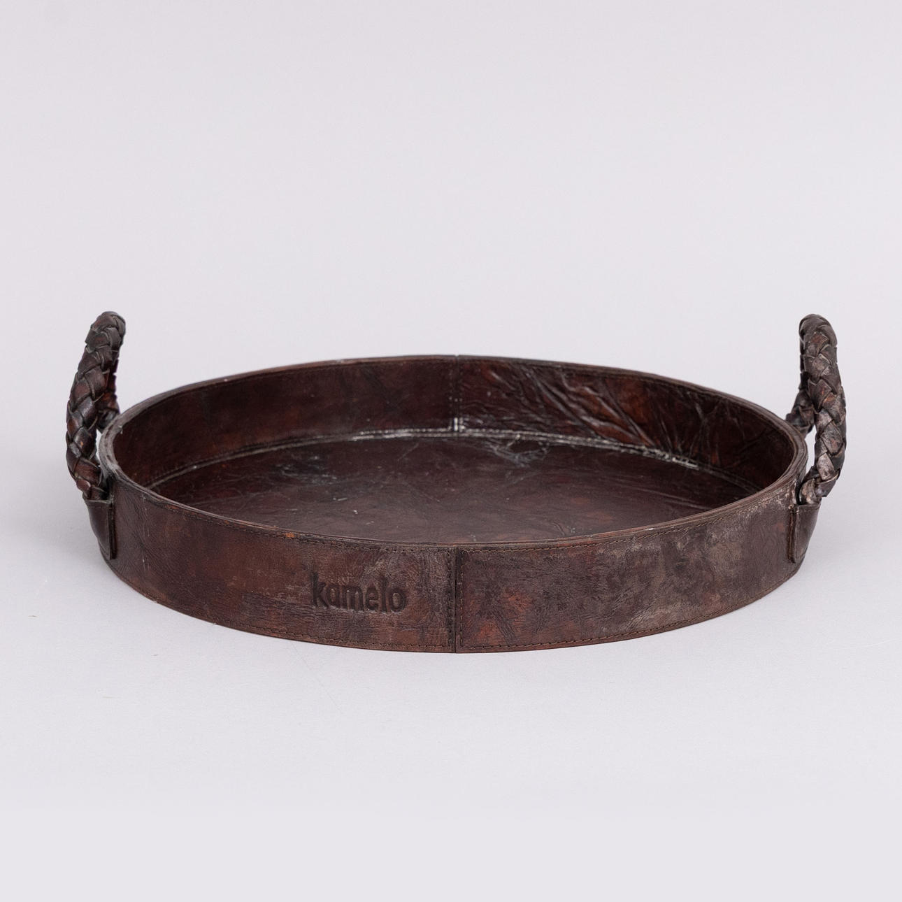 SERVING TRAY, leather Kamelo, South Africa.