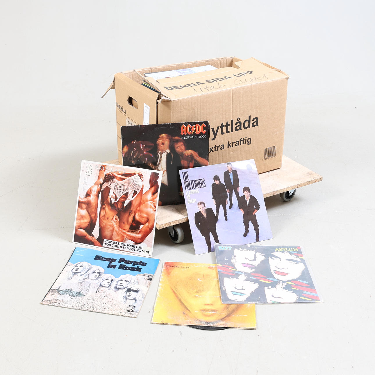 LPs, mixed artists, 20th century.