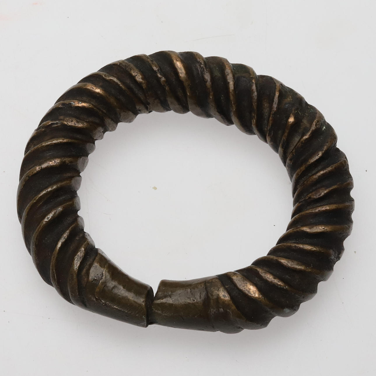 BRACELETS. Bronze, Ivory Coast, 18th/20th century.