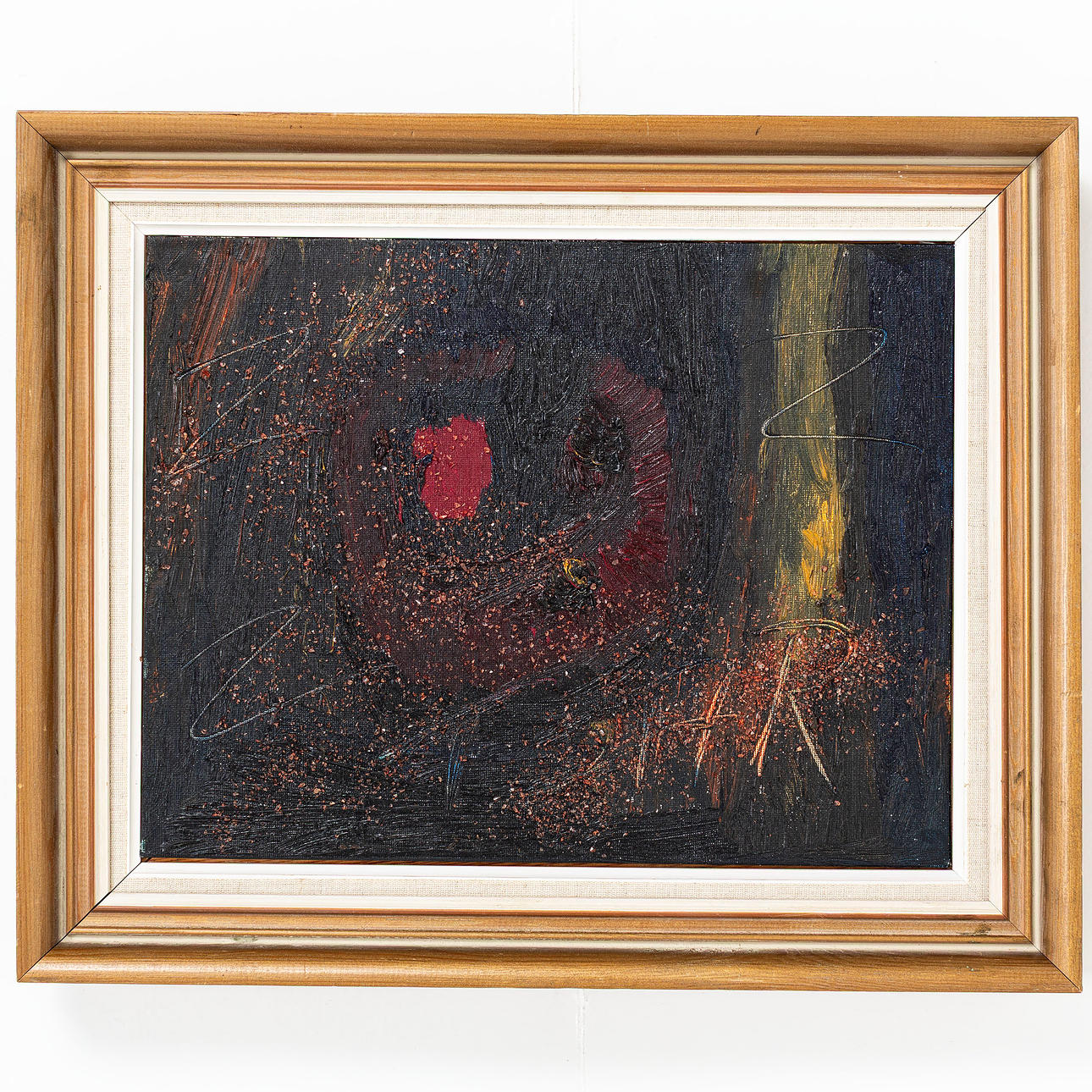 YVONNE LINDVALL, Attributed, oil on canvas.