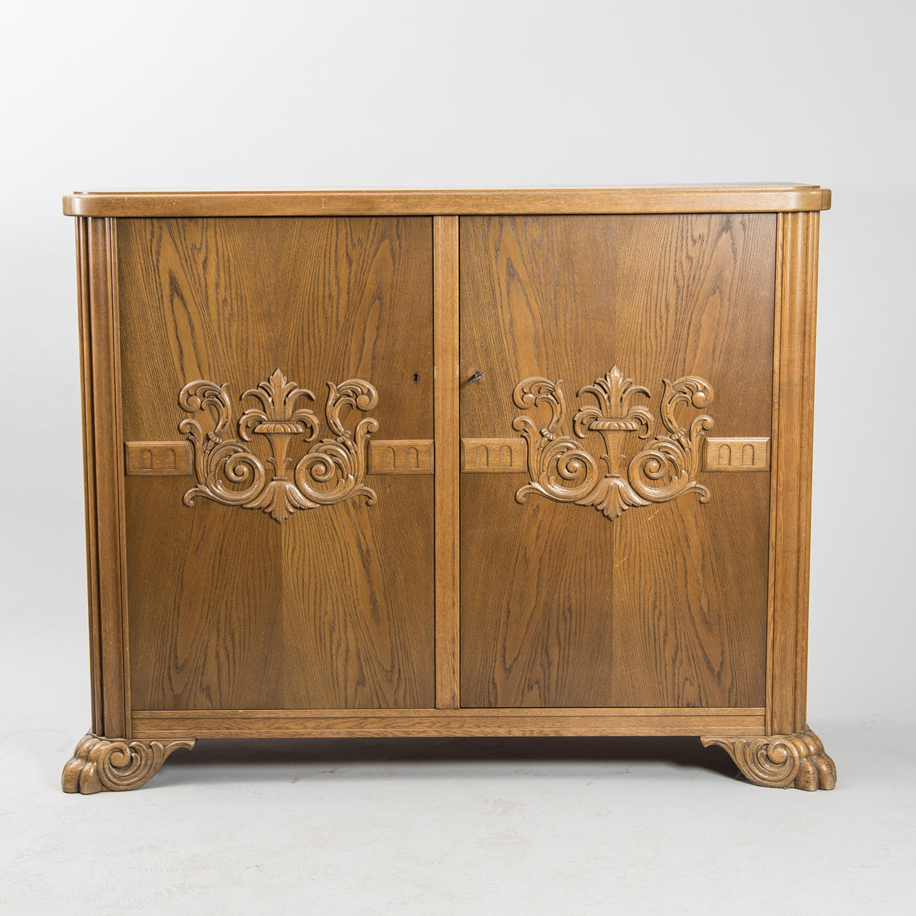 MATSALSSKÅP, ek, 1930/40-tal.