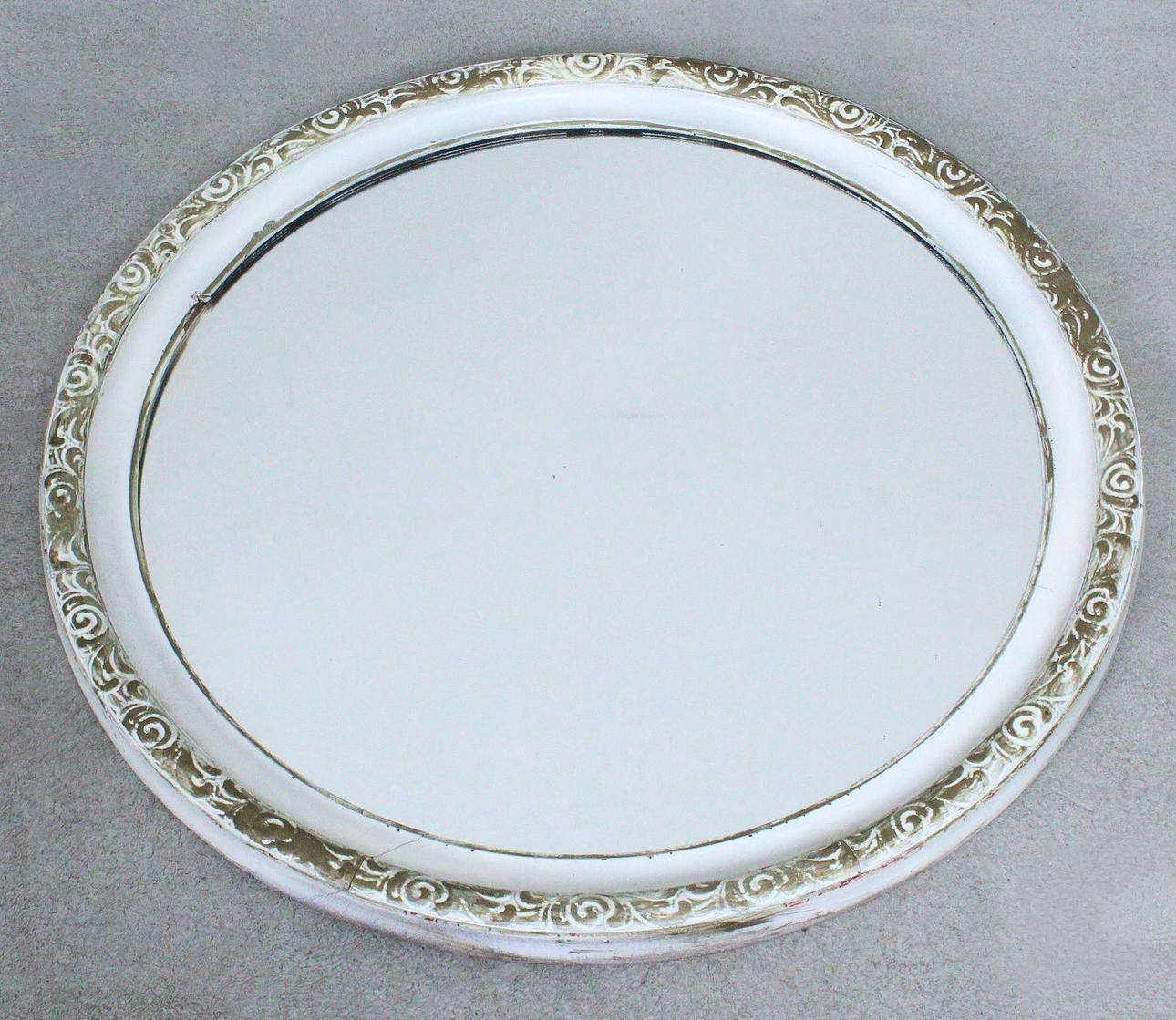 Mirror/wooden wall mirror, empire style.