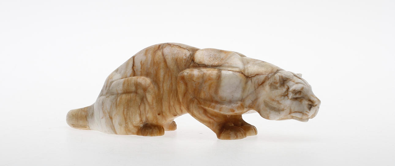 FIGURIN, alabaster, 1900-tal.