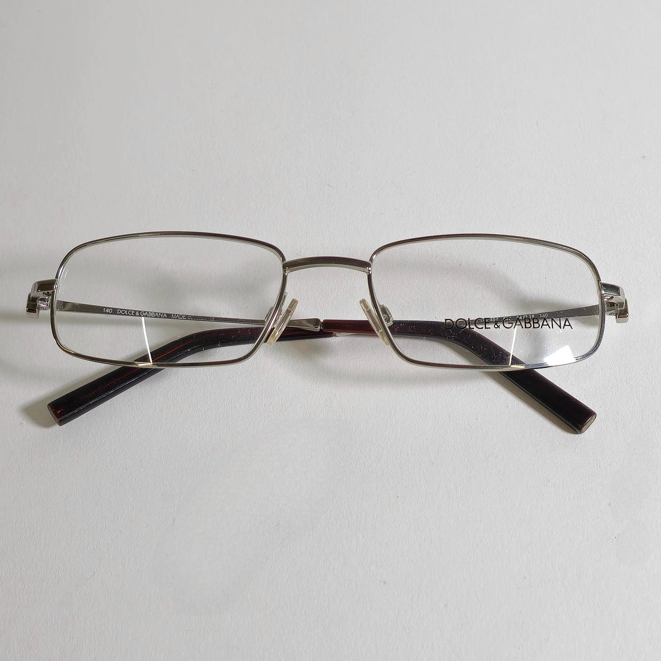 DOLCE & GABBANA. UNGRADED OPTICAL GLASSES. SAMPLE BOOK.