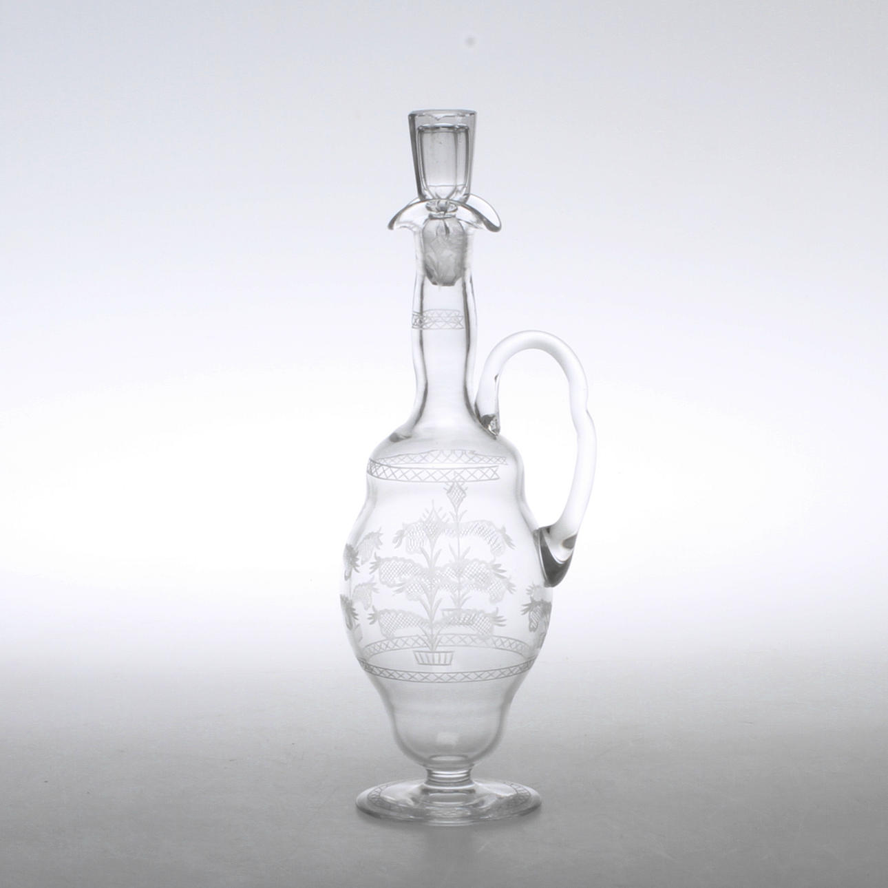 KARAFF, glas, Edward Hald, Orrefors.