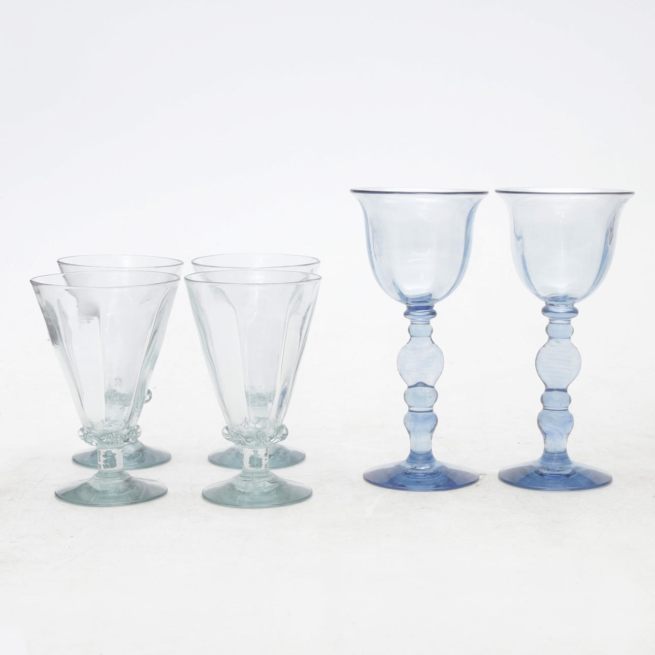I alt 6 glas, Visby Glashytta. moderne.