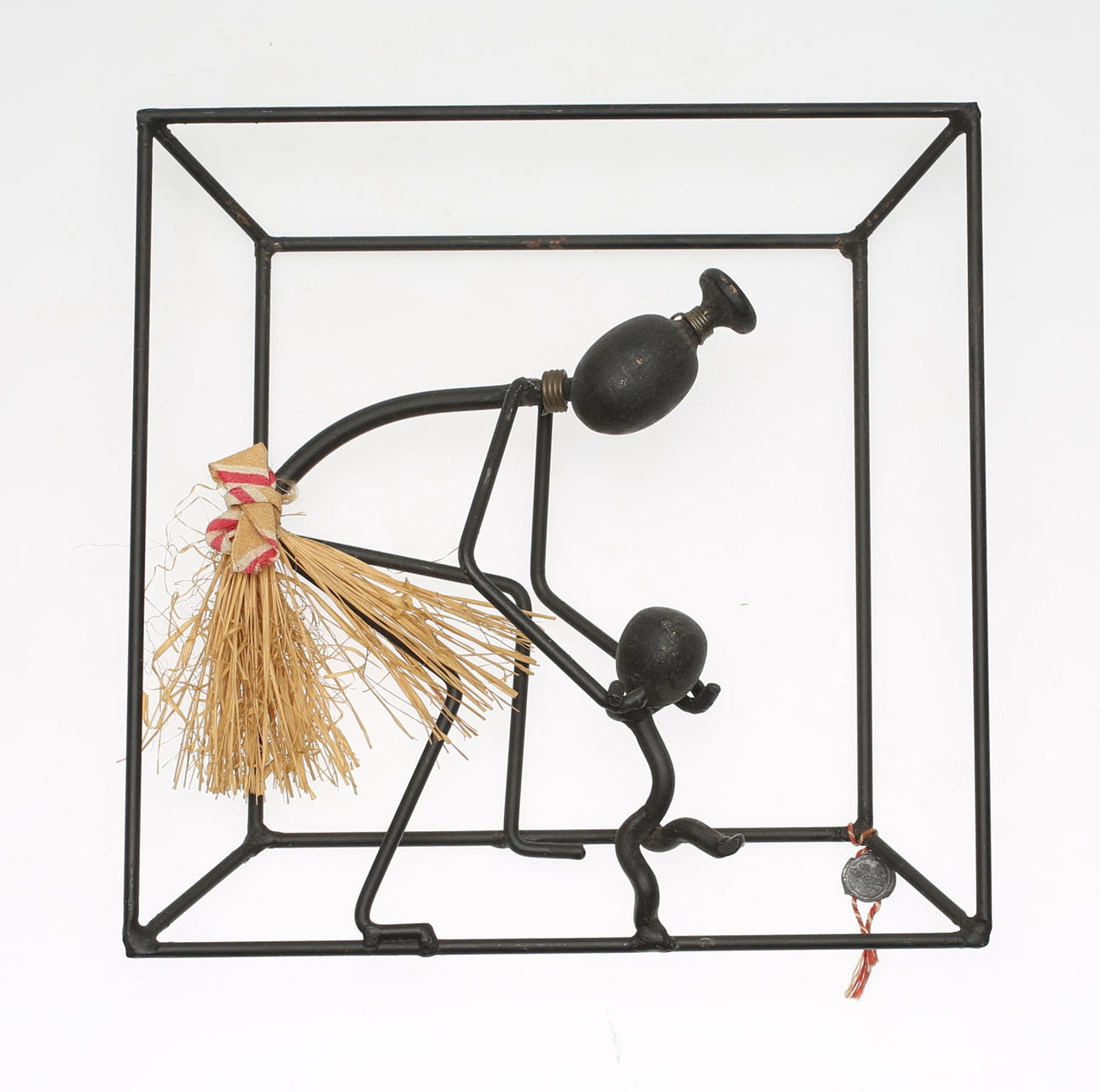 VÄGGSKULPTUR, smide, Bror Bonfils, Danmark, 1900-talets mitt.