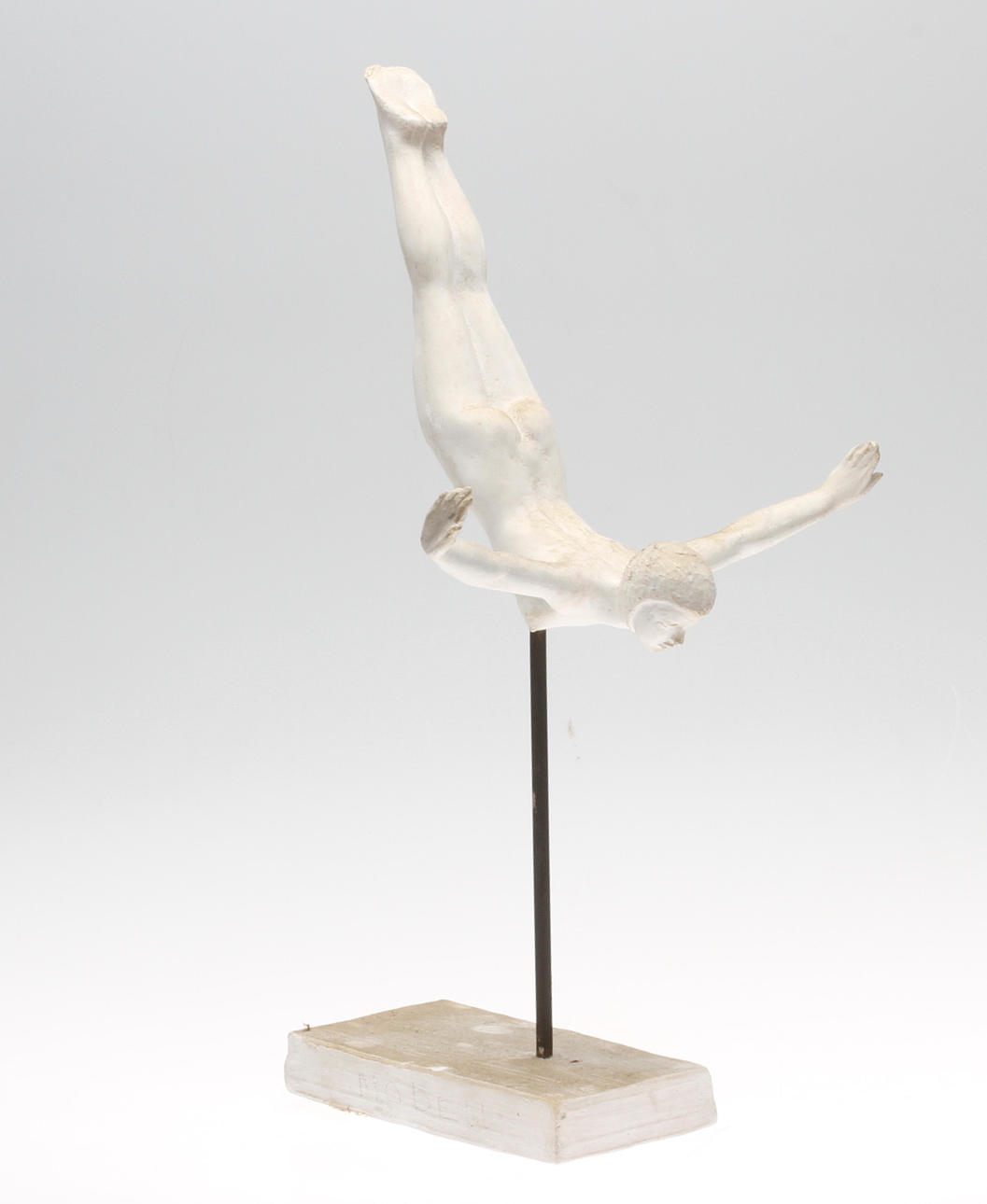 CARIN NILSON(1884-1973). Skulptur, gips, signerad och daterad 1937.