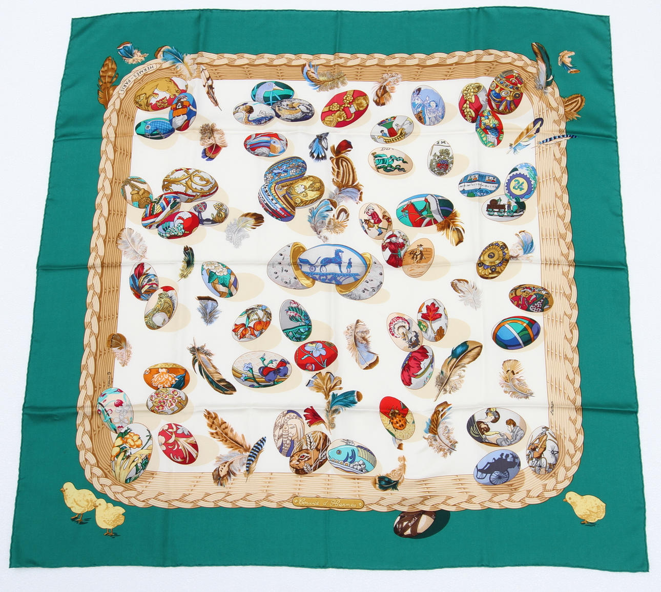 SCARF, "Couvée d'Hermès", Hermès. Frankrike.