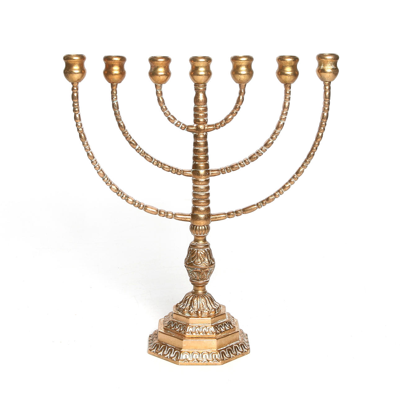 CANDELABER / MENORA, Malm. 1900s.