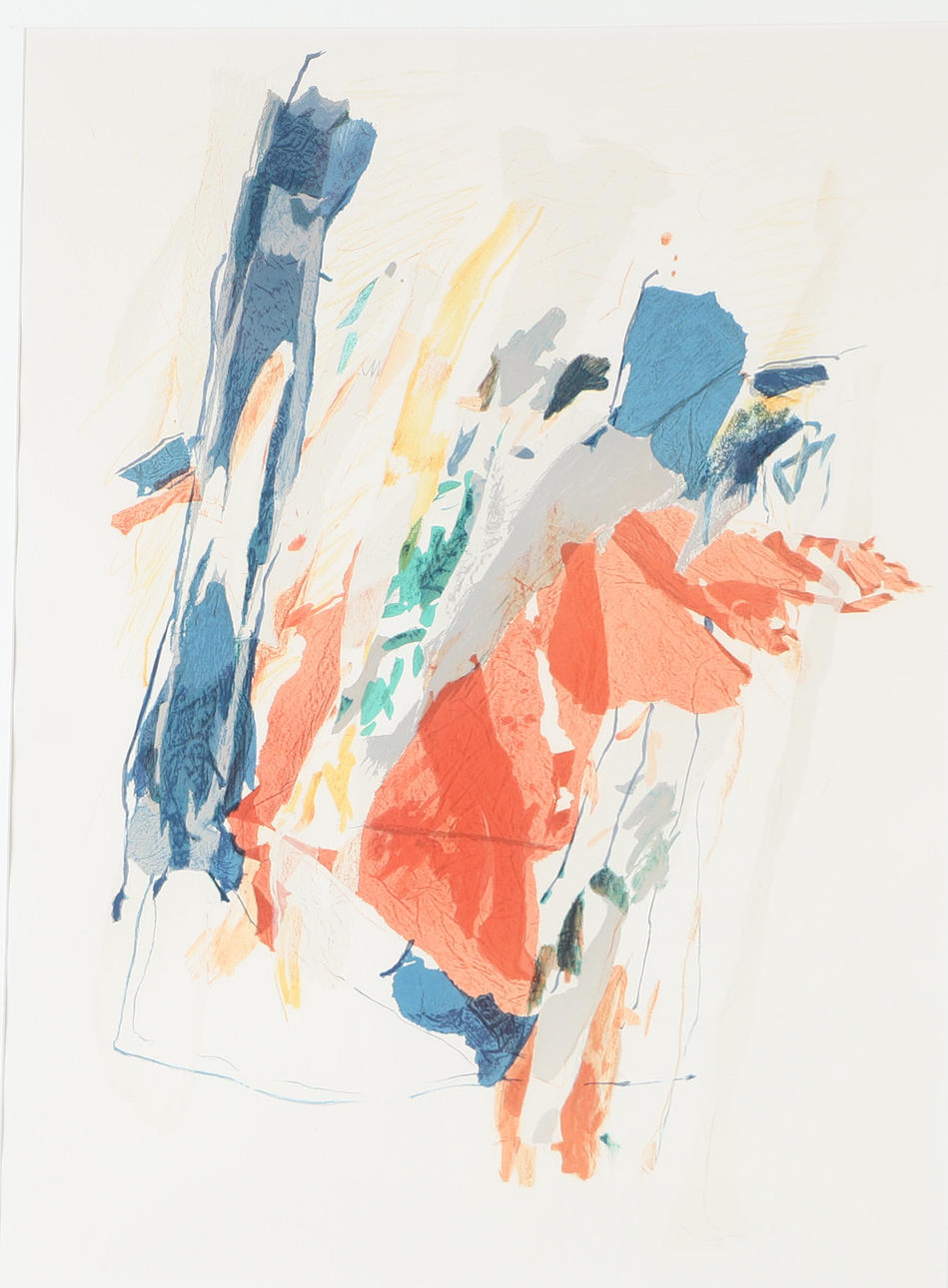 OKÄND KONSTNÄR. Composition, watercolour, unsigned.