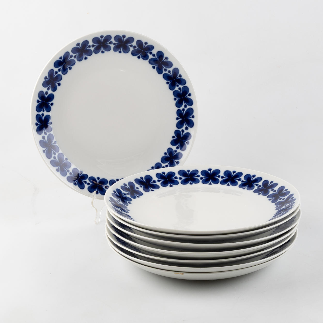 TELLER, Rörstrand, „Mon Amie“, 8 Stück.