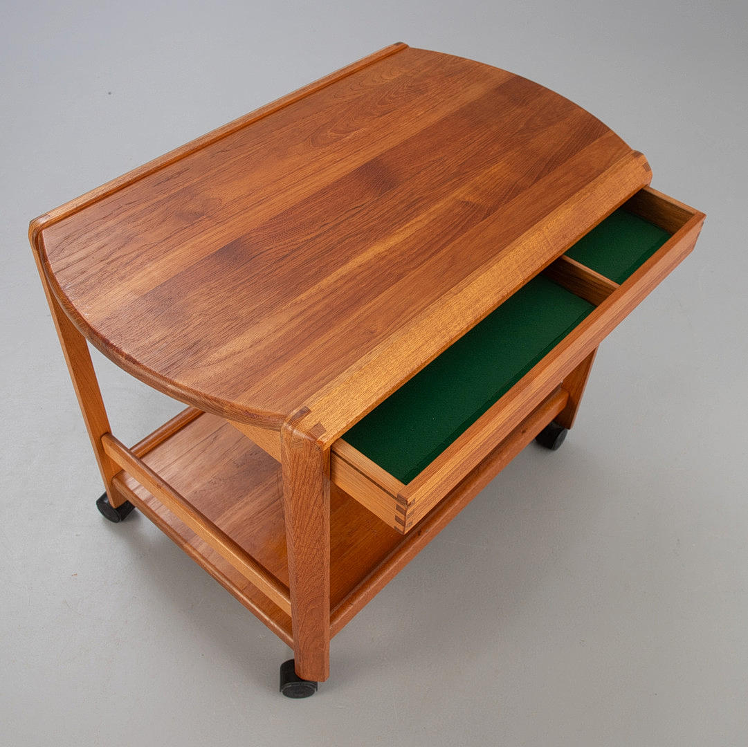 Aksel Kjersgaard, serving trolley, Denmark, 1960s.