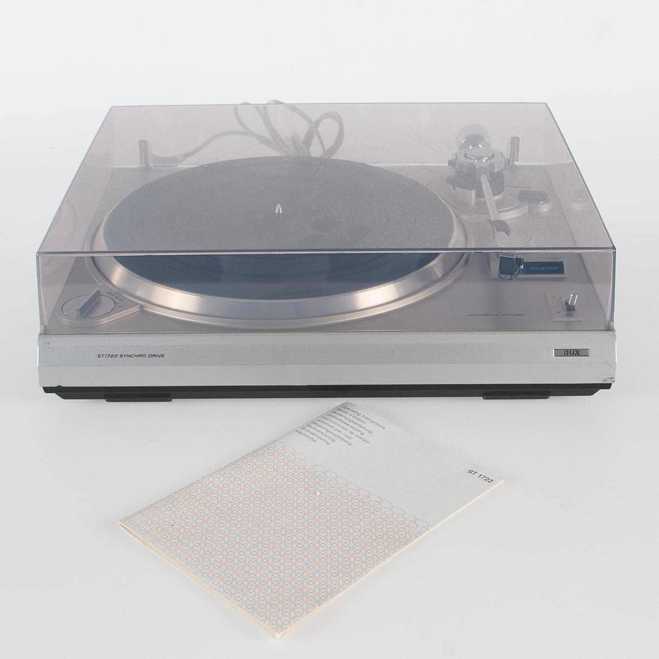 TURNTABLE DUX ST 1722 SYNCHRO DRIVE.