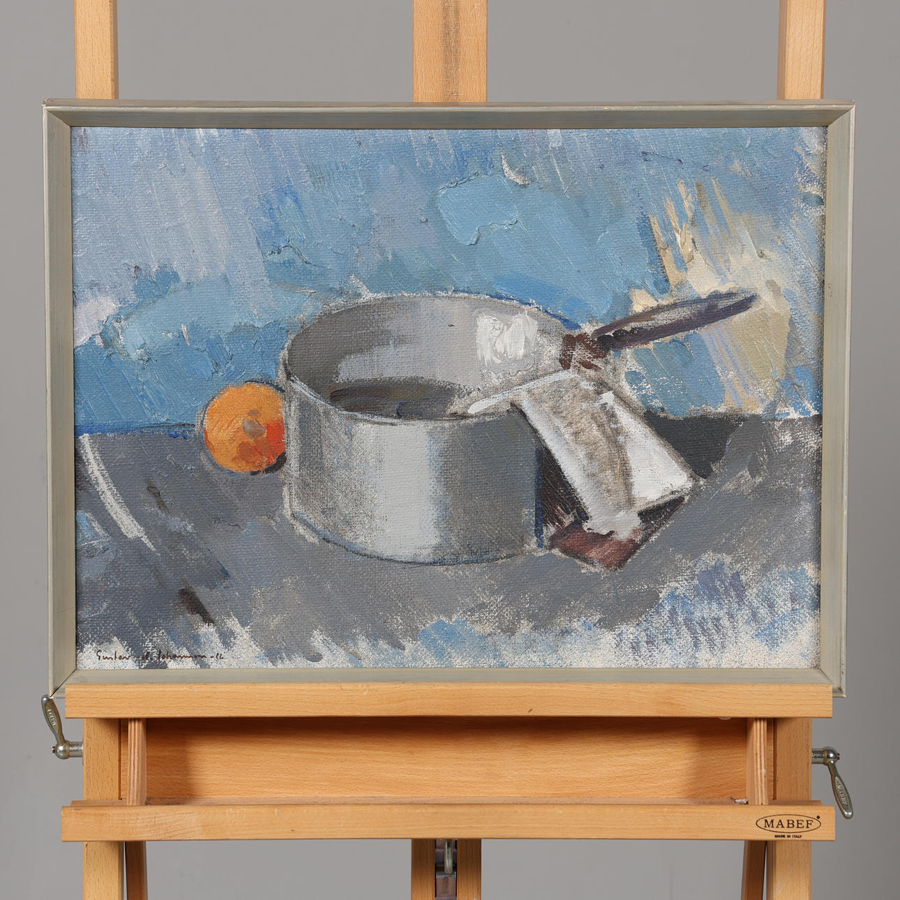 GUSTAV-ADOLF JOHANSSON. OIL ON CANVAS, signed and dated -66.