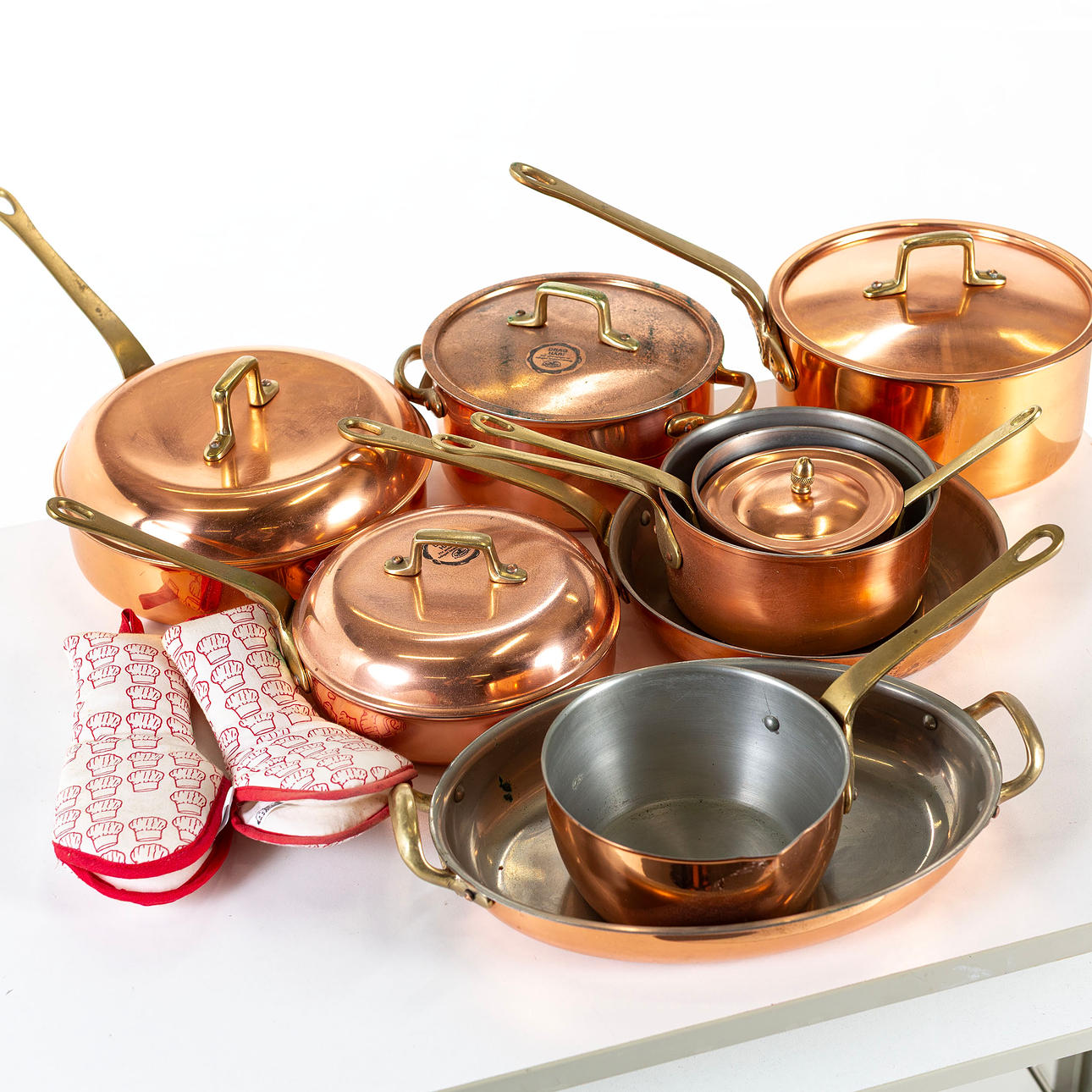 KOPPER, 10 stk., Krögarhuset, Krögarhuset, 20. årh.