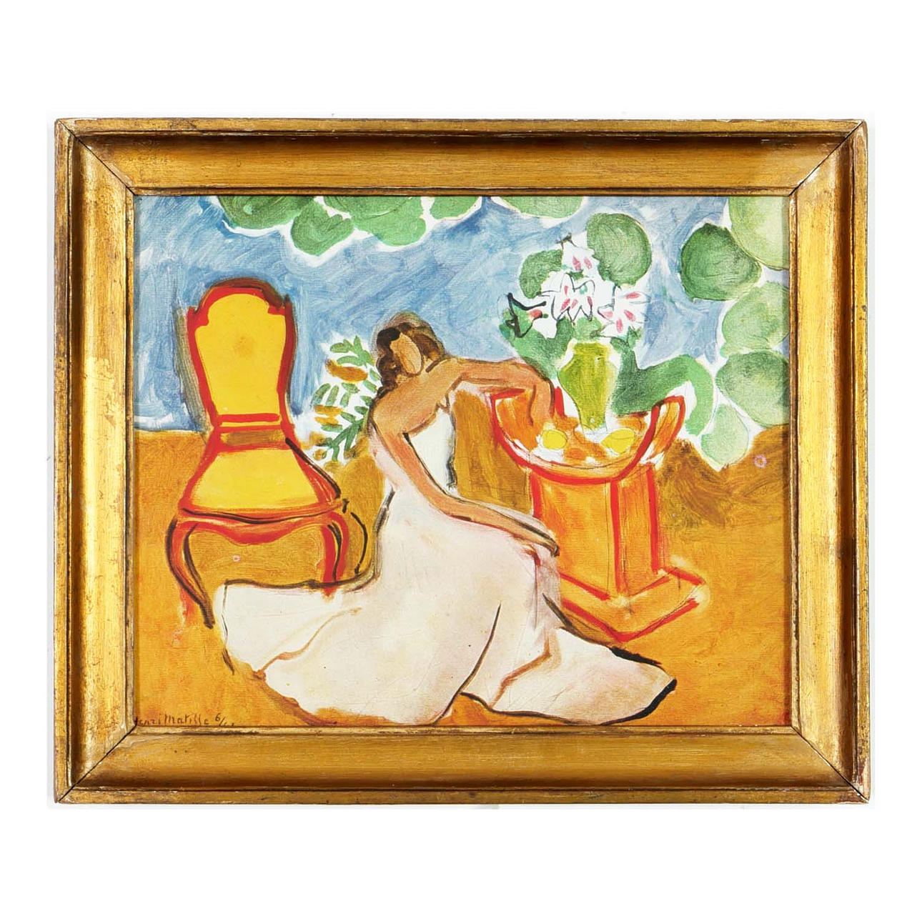 HENRI MATISSE. JEUNE FEMME. Art - Engravings & Prints - Auctionet
