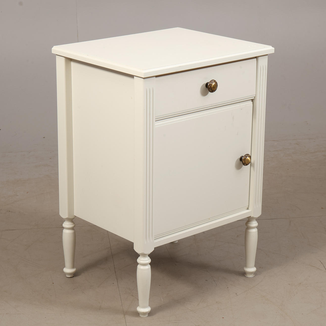 A 20th century bedside table.