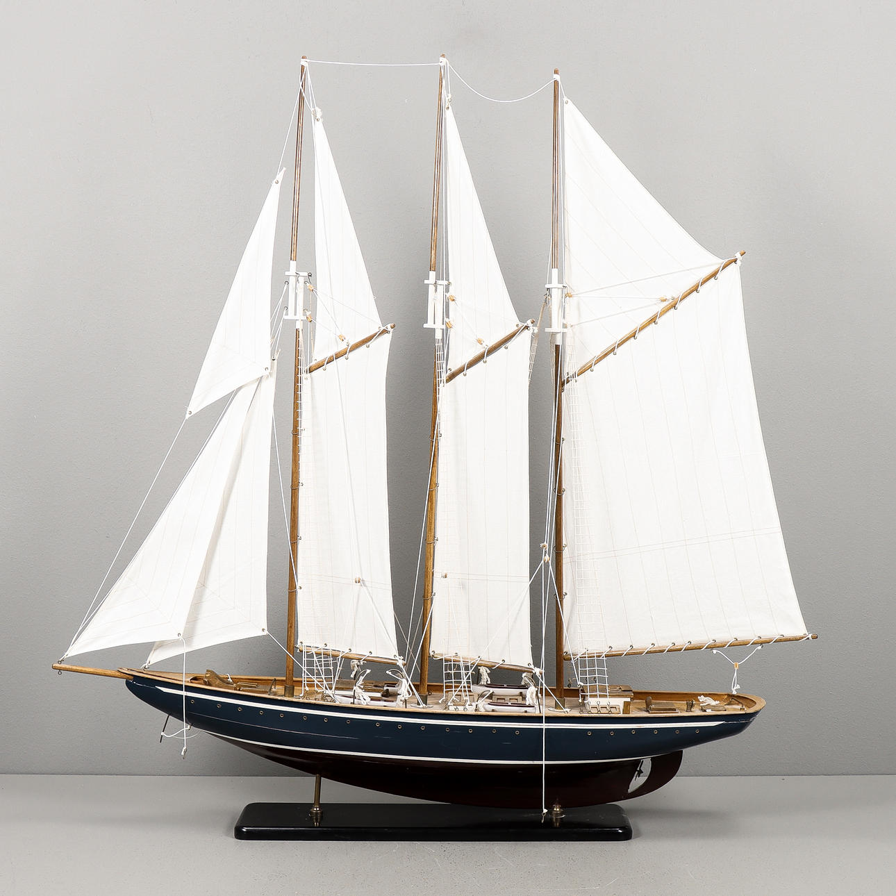 MODELLSCHIFF „Carlscrona IV“, zweite Hälfte des 20. Jahrhunderts.