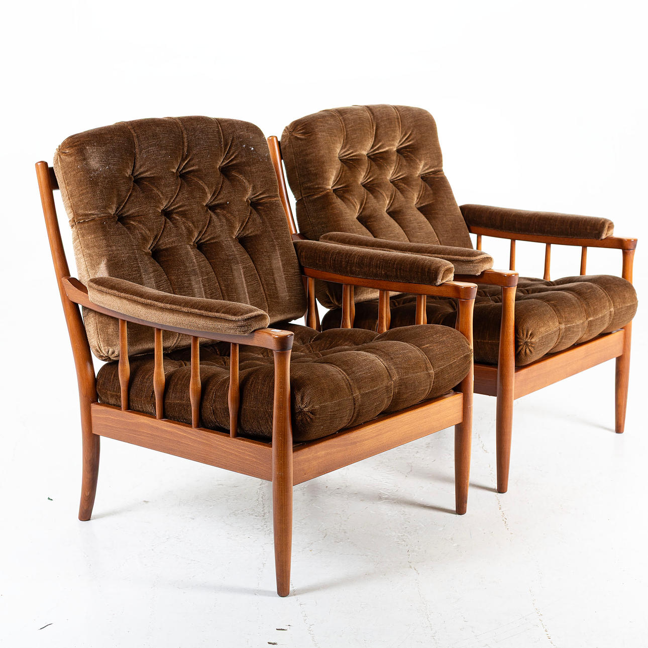 FÅTÖLJER, 1 par, Johannes Andersen, LADY, Trensum.