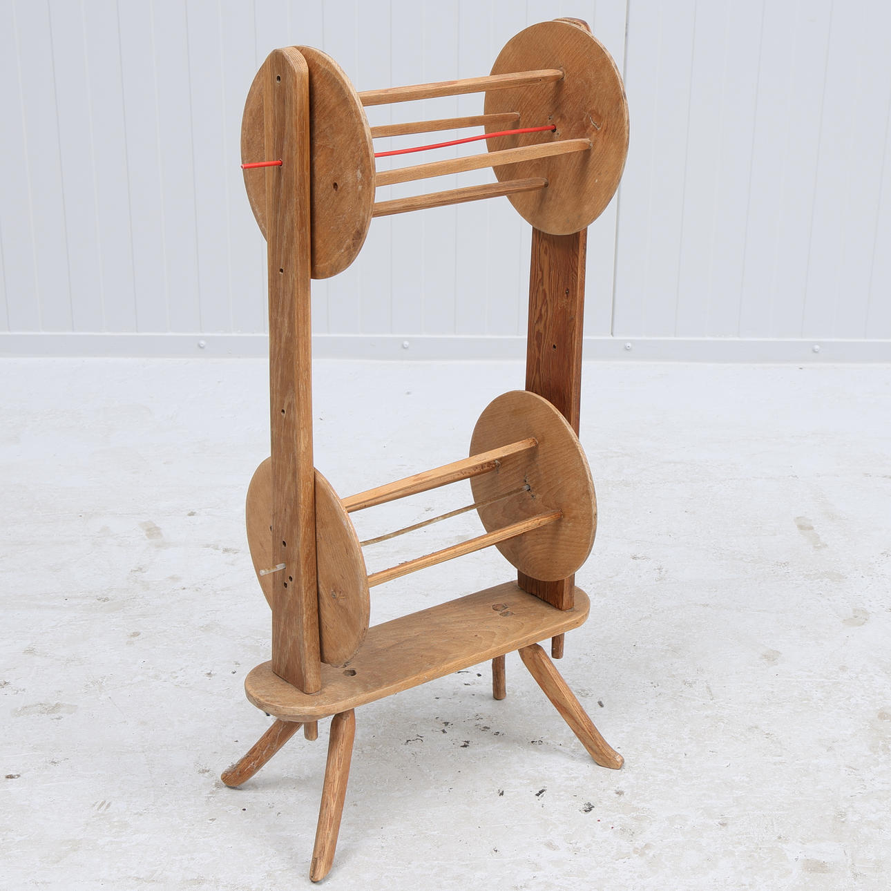 A 19th century general-purpose yarn winder.