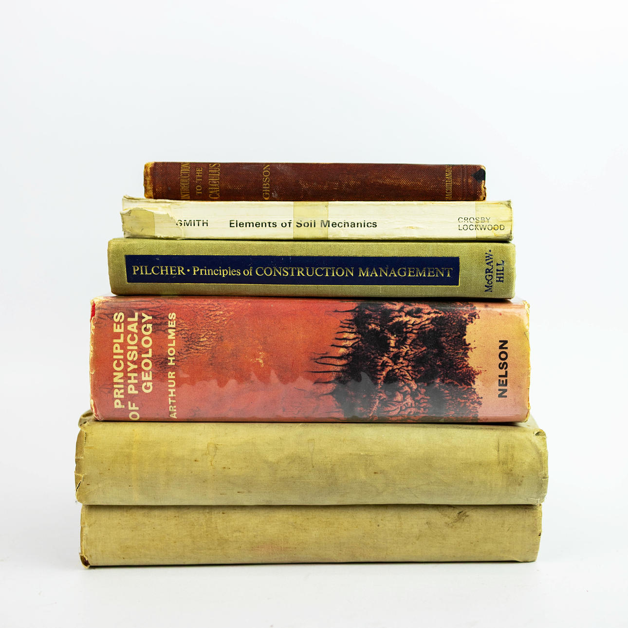 EARLY 20TH CENTURY SCIENCE AND ENGINEERING BOOKS (6).