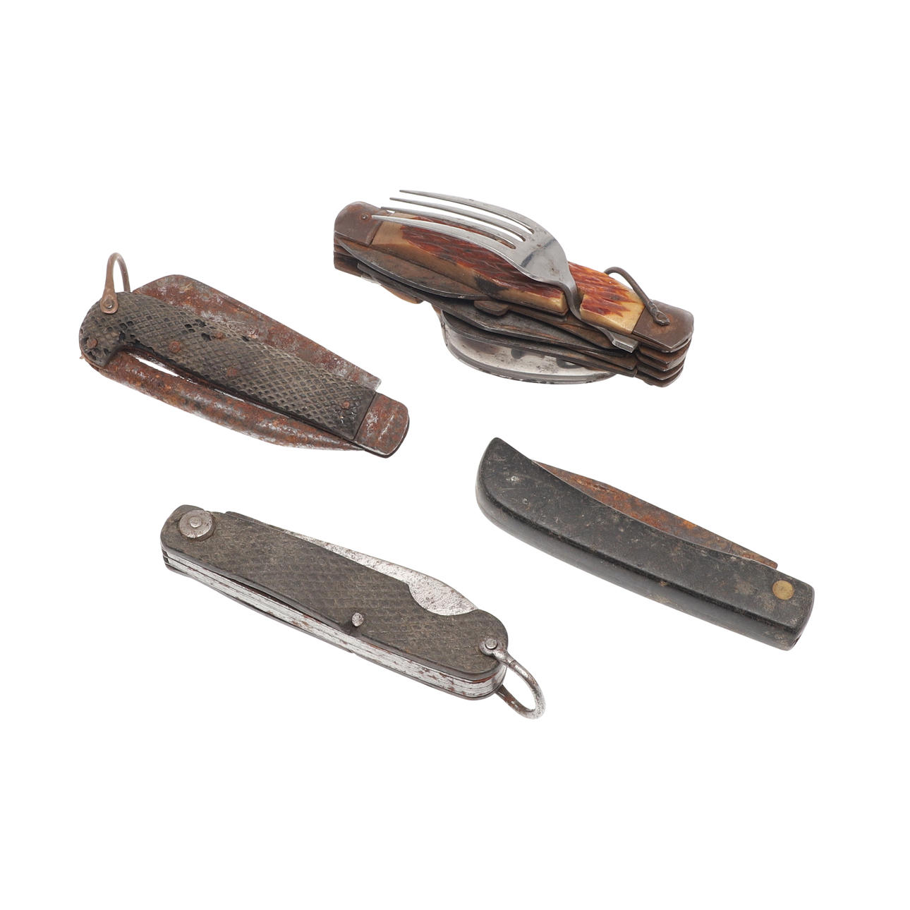 EN SAMLING AF FIRE LOMMEKNIVE/MULTITOOLS.