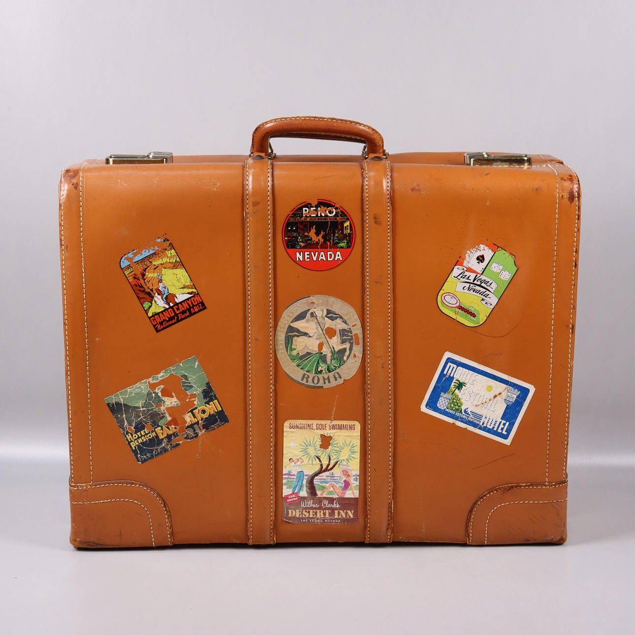 MATKALAUKKU, ”Skymaster Universal”, USA, nahka.