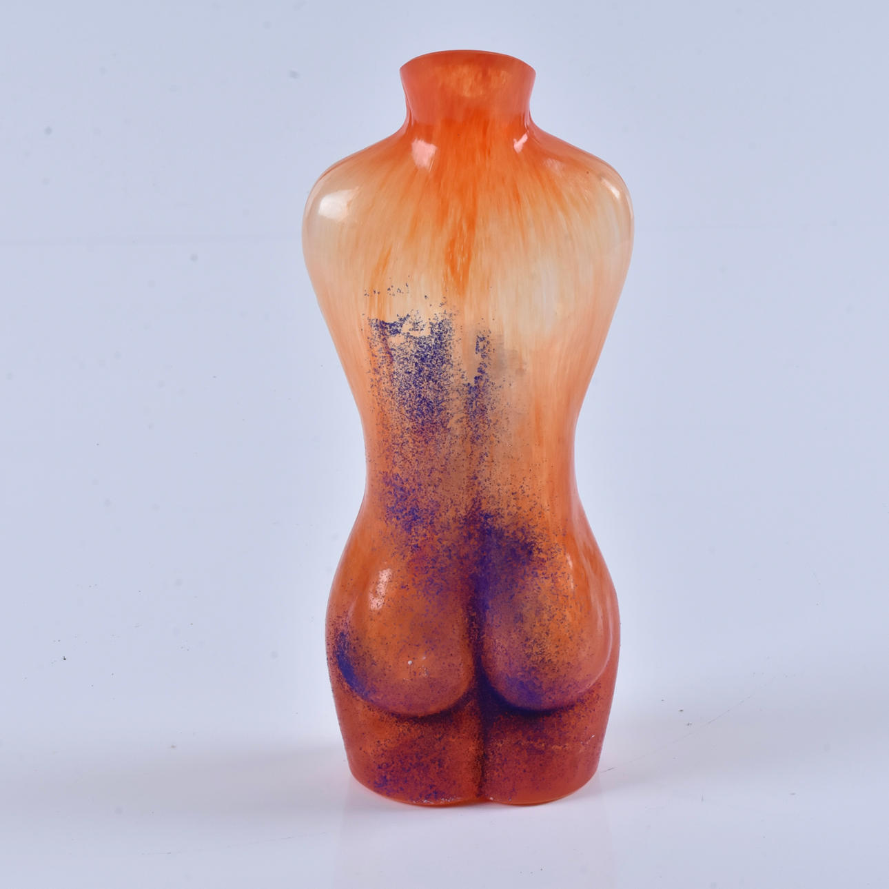 RENATE STOCK. Jarrón/botella, «Kvinnotorso», mar.