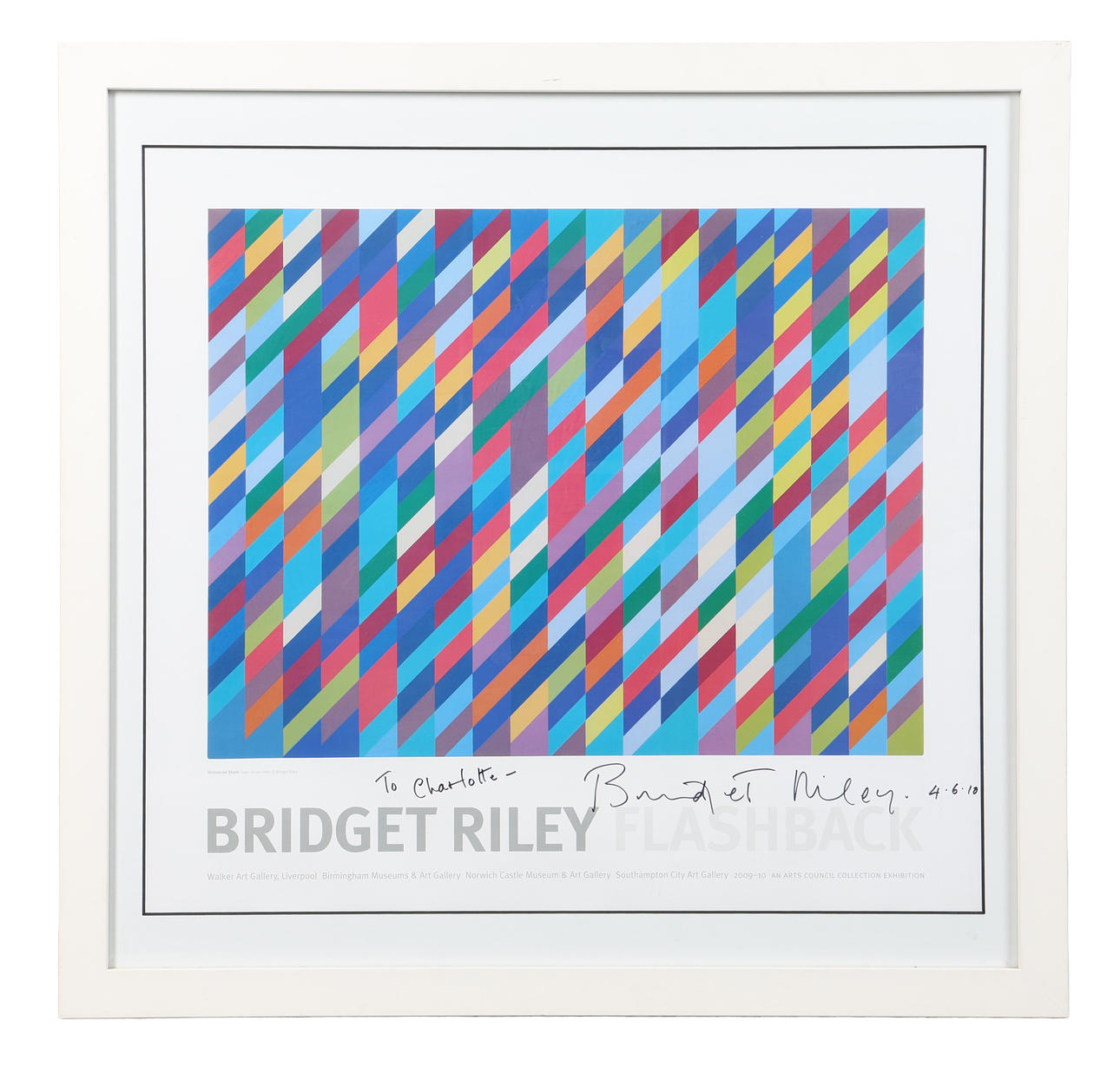 BRIDGET RILEY (BRITISH 1931-).