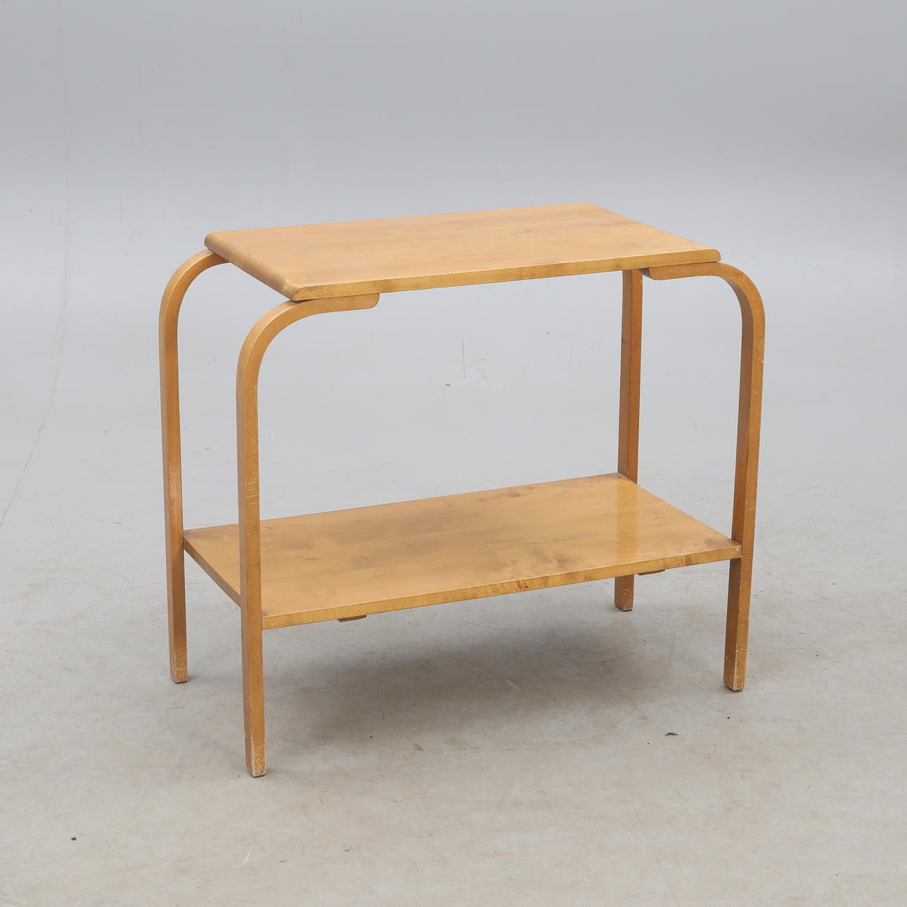 AVLASTNINGSBORD, björk, böjträ.