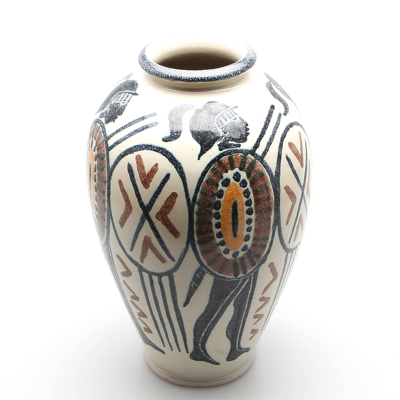 METTE DOLLER. Urna, stengods, Höganäs, 1950-talet.