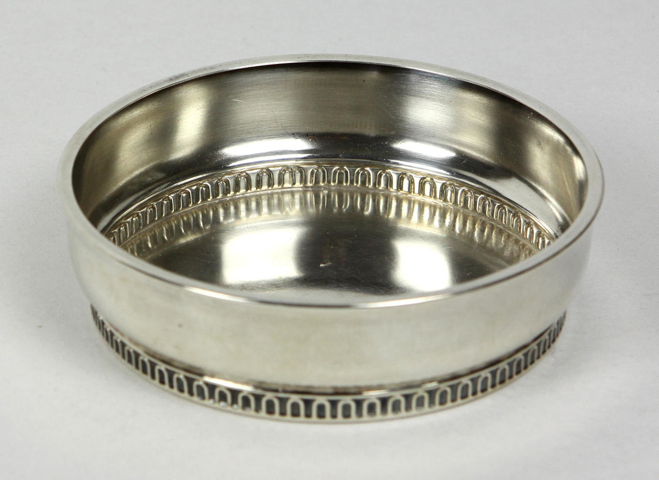 FLASKUNDERLÄGG, silver 925.