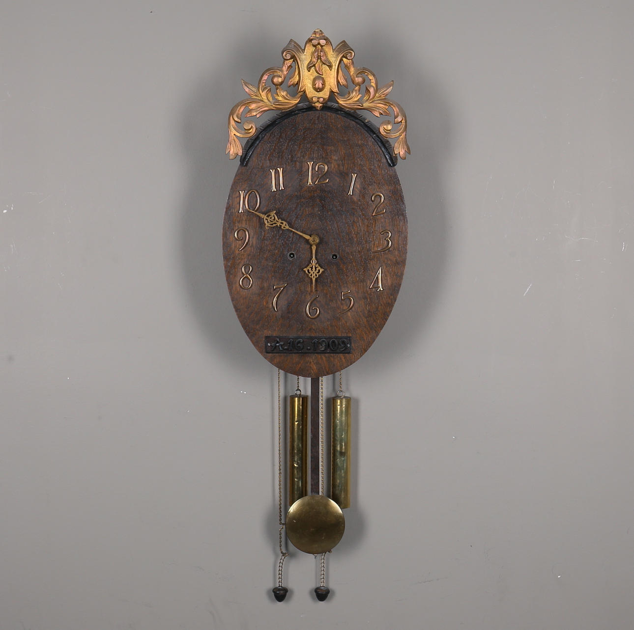 VÄGGPENDYL, 1900-talets början.