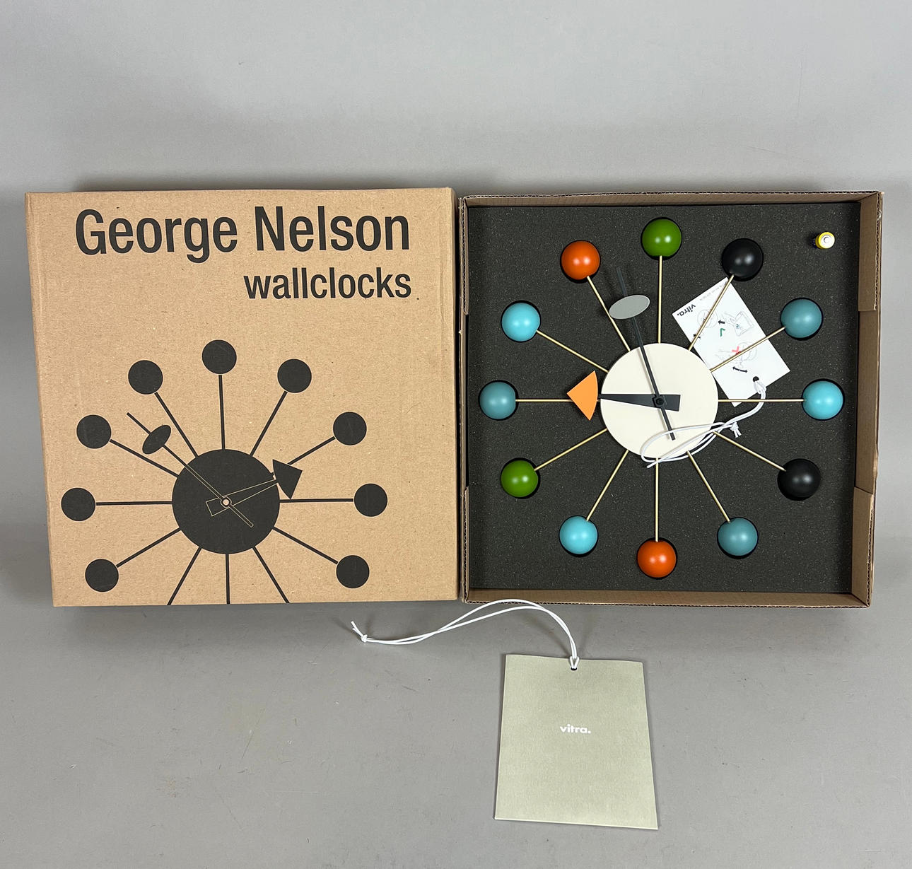 GEORGE NELSON. BALL CLOCK.