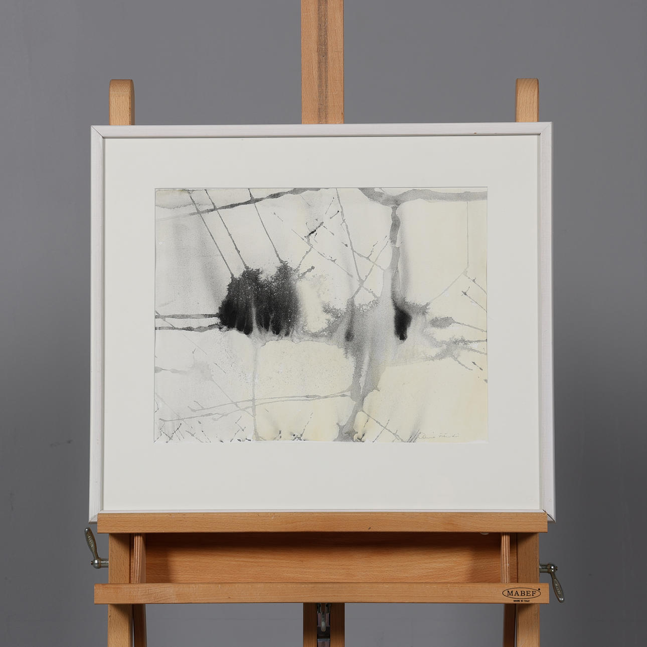 BERIT FRÄNDÅS. WATERCOLOR signed.