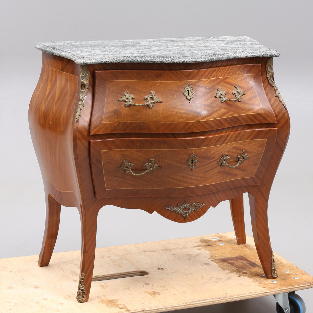 Chest of drawers, Rococo style, stone slab, mid 20th century. Furniture ...