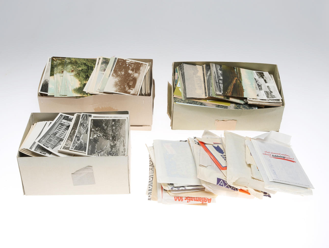 SAMLING VYKORT, ca 1000 stycken, Kalmar län samt kalmar,tidigt 1900-tal.