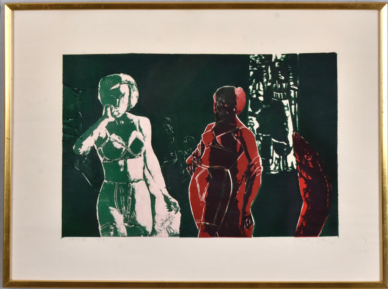 HARDY STRID. Color silkscreen.