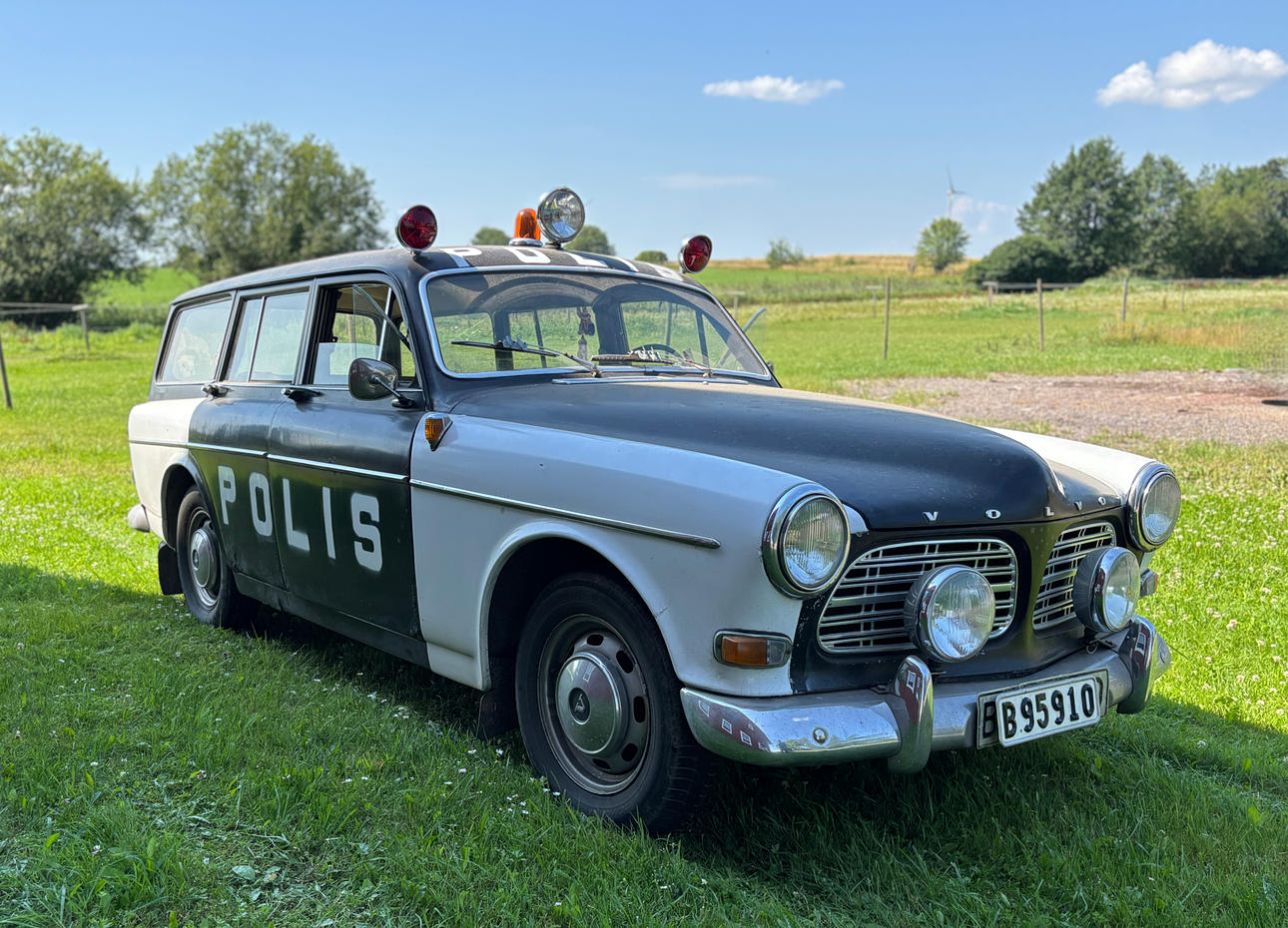 VOLVO AMAZON Combi, VEHÍCULO POLICIAL, 1969.