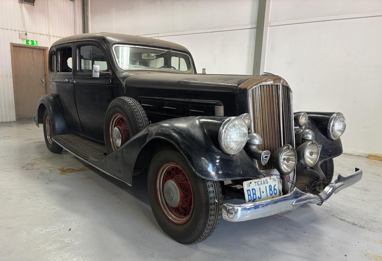 PIERCE ARROW Model 845, 6.3L, 140hp, 1935.