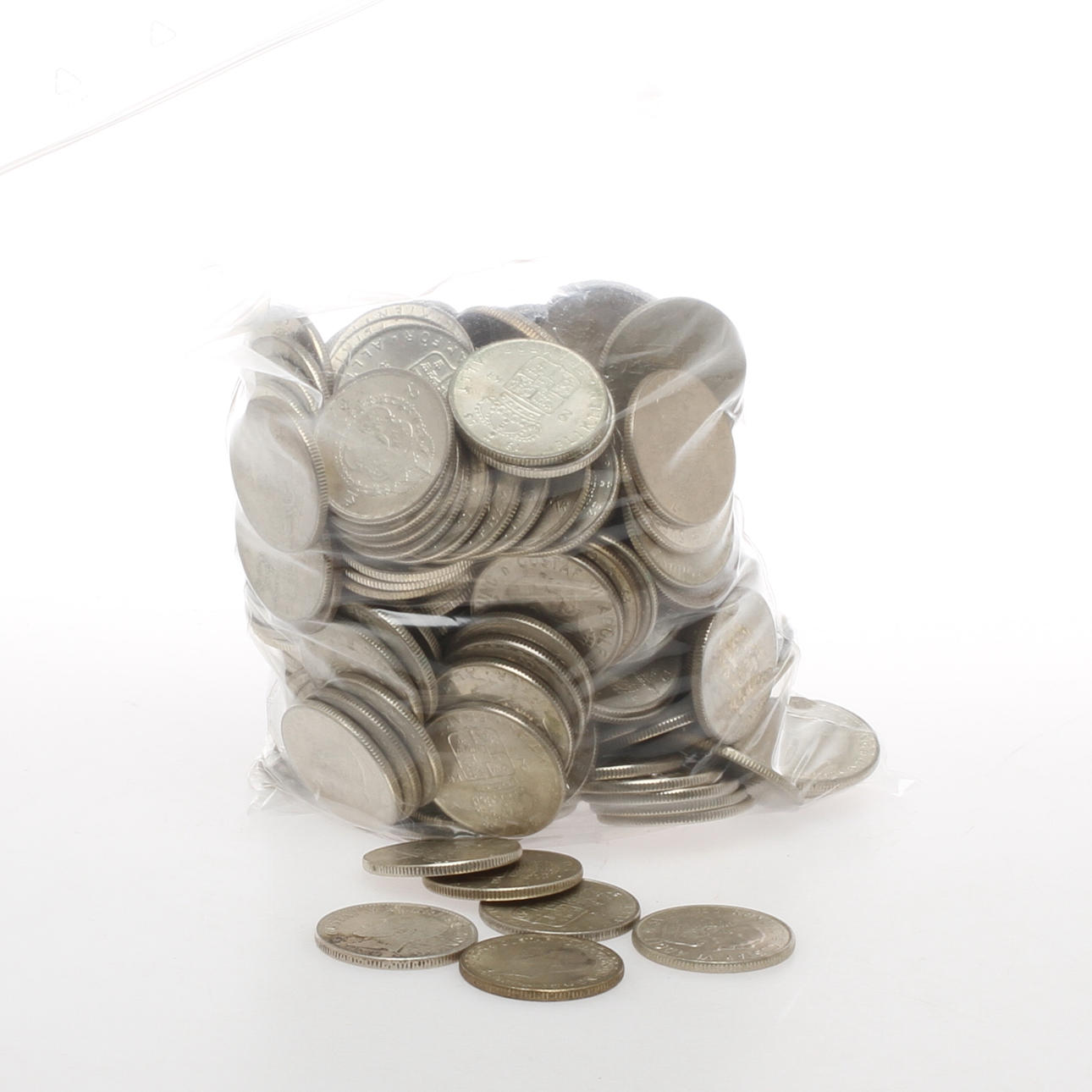 MYNT, 2kr 1942-66, Sverige, 40% silver.