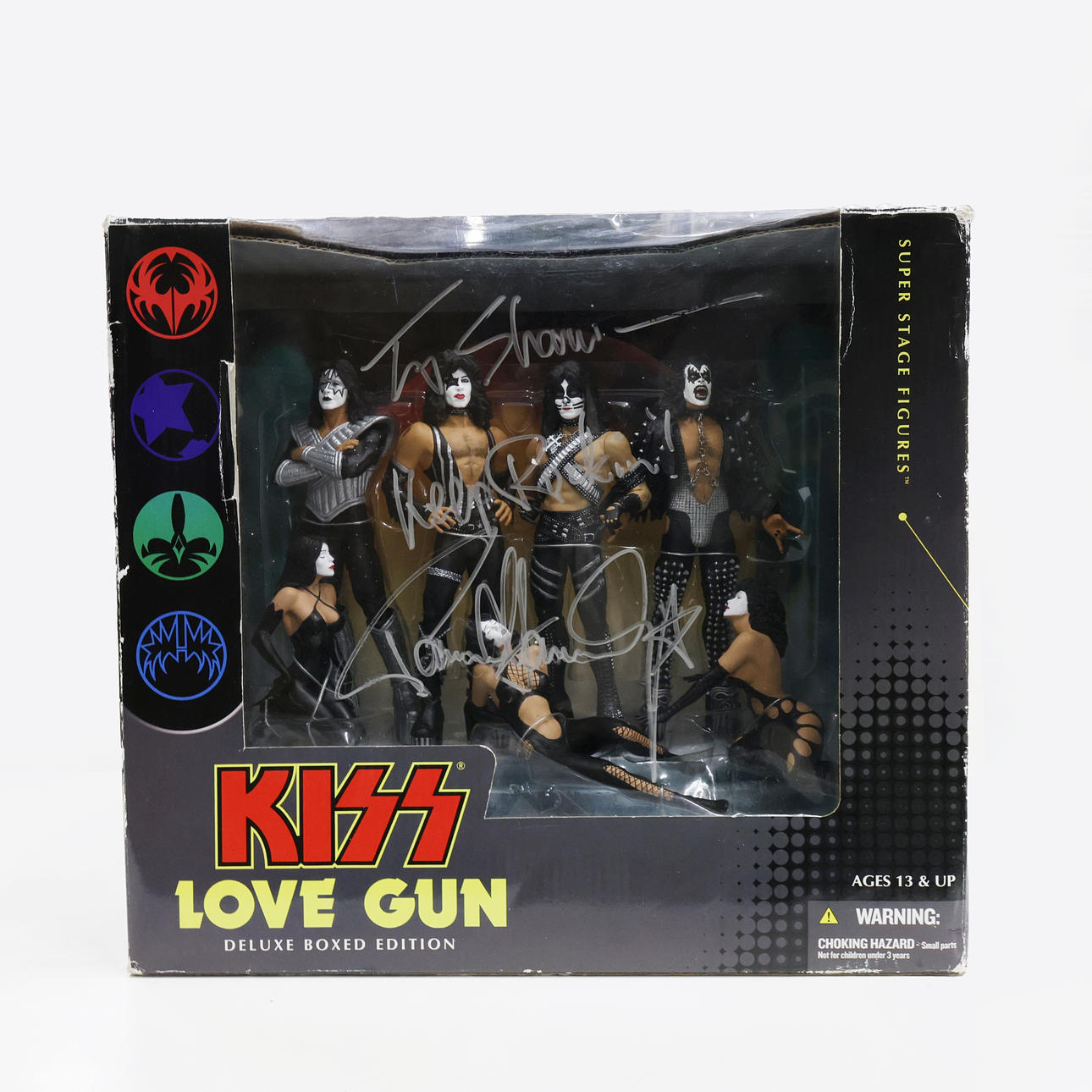 KISS LOVE GUN DELUXE BOXED SET, SIGNED. Collectables - Music